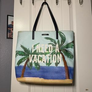 Kate Spade “I need a vacation”